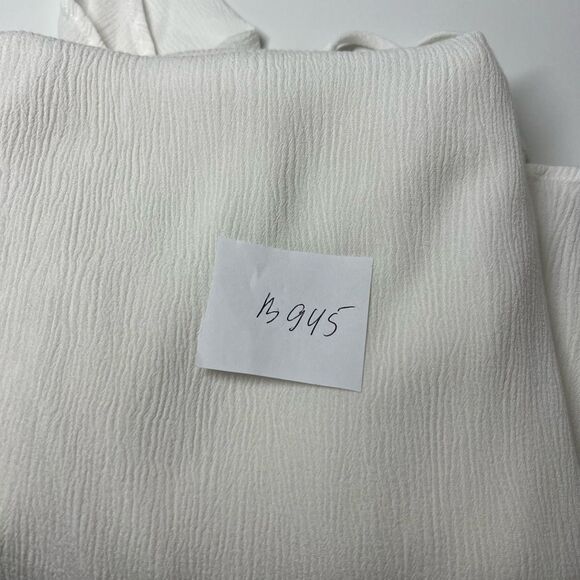 Lulu's Dress White Mini Off The Shoulder Criss Cross Summer Dress Size M - Picture 14 of 14